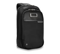 Briggs & Riley Sling Bag for Women & Men - Personal Item Travel Bag, Sling for Work or School, Lightweight & Durable, Cross Body Padded Strap, Secure Fit for Tablet - @work, Black
