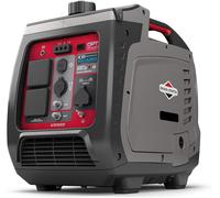 Briggs & Stratton 030801 Petrol Portable Inverter Generator PowerSmart Series P2400, 2400 Watt/1800 Watt Clean Power, Ultra Quiet and Lightweight , Grey