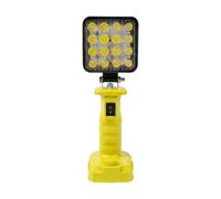 Bright 16 LED Job Site Light with Low Voltages Protections for 18V Systems Battery P107, P108, P189, PBP002, PBP005 Compatible Battery Light