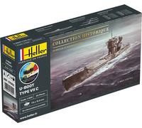 HEL57002 - Heller 1:400 Gift Set - U-Boot Type VII C