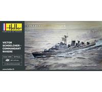 heller - 1/400 Starter Kit Victor Schoelcher Commandant Rivierehel57015