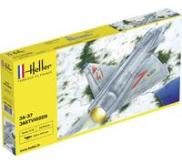 Heller Airplane Model Building Kit Saab JA 37 Jaktviggen 1:72 scale