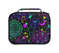 Bright Alchemical Colored Pencil Bag Large Capacity Pencil Case for Colouring Pencils Pen Bag Marker Organizer