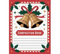 Bright And Cheerful Christmas Journal Notebook: 120 Pages, with Softwatercolors Cover Design, perfect for Drawing, Ideas, School Notes, Women, ... Design, perfect for Drawing, Ideas, Scho