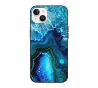 Bright Aqua Blue Turquoise Phone Case For Iphone 14, Shockproof Phone Case Designed For Iphone 14 (For Iphone 14/14 Plus)