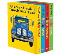 Bright Baby Touch & Feel Slipcase 2: Includes Words, Colors, Numbers, and Shapes (Bright Baby Touch and Feel)