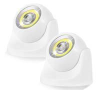 Bright Ball Light - 2PCS Motion Sensor Night Lights Indoor, Outdoor Lights Battery Powered, 360° LED Security Lights with PIR motion Sensor, Removable Wireless Motion Detector Light Auto On Off