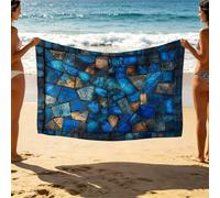 Bright Beach Towel 60x40 In Lightweight Travel Essentials Simplicity Beach Towels Oversized 150x100 Unisex Soft Comfortable Quick Dry Sand Resistant for Summer Swimming Camping Vacation Gifts SLJT4959