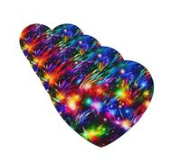 Bright Beautiful Colorful Art Car Air Freshener Cards for Women Men 4 Pack Cute Car Accessories Long Lasting Scent Car Diffuser Hanging Auto Aromatherapy Tablets Car Fresheners Gifts