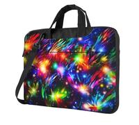 Bright Beautiful Colorful Art Laptop Bag 14 inch, Computer Briefcase Gifts for Men Women, 360 Protective Laptop Shoulder Bag