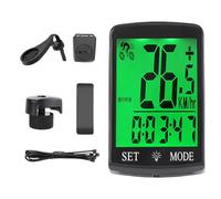 Bright Bike Speedometer - Waterproof Cycling Tracker Display, Wireless Bike Computer | Light Guide Odometer, Use of Mountain Scooters, LCD Dashboard Design, Meter