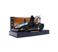 (Bright black color box) King Kong Transformer Heat Breaker LP770 Simulation Car Model Sound and Light Pull Back Children's Toy Car Model