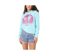 (Bright Blue, S) BRAVE SOUL Womens Pullover Hoodie Sweat