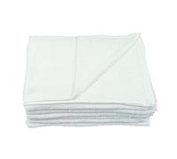 Bright Bots Baby Terry Squares 6 Pack Washable Baby Reusable Nappies 100% Bamboo - Absorbent Flat Nappies - Small Towel - Soft and Trim 6 Pack (70 x 70)
