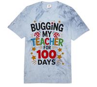 Bright Bugging My STEM Teachers 100 Days Bugs Biology Boys Comfort Colors Adult Heavyweight T-Shirt