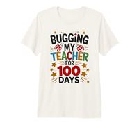 Bright Bugging My STEM Teachers 100 Days Bugs Biology Boys Premium T-Shirt