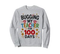 Bright BUGGING MY STEM TEACHERS 100 DAYS Bugs Biology Boys Sweatshirt