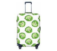 bright cabbage cute eyes funny Travel Luggage Covers - Elasticity Suitcase Covers Protector for Luggage 18-32 Inch