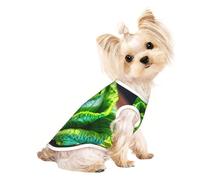 Bright Cabbage Print Comfortable Pet Vest, Sleeveless Breathable Top, for Small Puppy Kitten Daily Wear