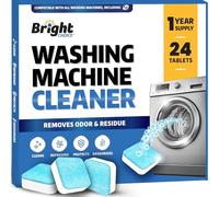 Bright Choice 24 Deep Cleaning Tablets for Front Loading Washing Machines and Front-Loading Washing Machines and Washing Machines