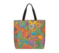 Bright Color 1 Print Fashion With Zip Shoulder Bag Casual Handbag Shopper Bag For Work Travel