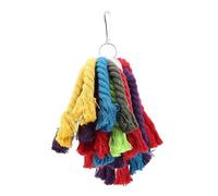 Bright Color Cotton Rope Bird Chewing Climbing Toy To Keep Parrots Engagement And Promote Beak Bird Supply