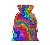 Bright Color Printing Practical Christmas Bag With Drawstring,4.7x6.9 Inch For Christmas Halloween