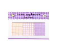 Bright Color Tearable Sticky Note Adhesive Lined Notepads Note Book Multipurpose Notes Pad for Writing Offices Supplies Multicolor Lined Notepads
