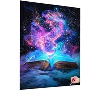 Bright Diamond Art Kits Adults Diamond Painting Dream 5D DIY Crystal Art Kits for Kids Beginner, Square Drill Dimond Painting Cross Stitch Gem Crafts for Adults Home Decor Gifts for Women 60x80cm D-61