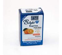 Bright Express Vitamin C with Escargot Extra Skin Brightening Exfoliating Soap Bar 200g - Hyper Pigmentation, Melanin, Melsama, Dark Spot, for Radiant skin, Collagen