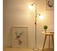 Bright floor lamp for bedrooms Indoor Lighting Standing Light Mother and Child Task bright floor lamp for bedroom, Indoor Standard Reading Lamp for Bedroom Study Room with Double Button Switch