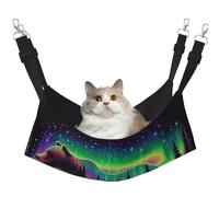 Bright Forests And Starry Skies Printed Pet Hammock - Sleeping Hammock For Cats, Rabbits, Ferrets, Puppies, Small Animals