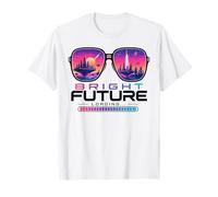 Bright Future Loading Retro Futuristic Vision T-Shirt