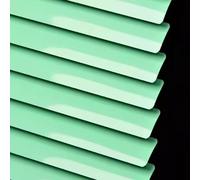 Bright Green Window Aluminium Metal Venetian Blinds Slat Home Office Blind Thin Slats Kitchen Blinds Blackout Shutters Child Safe Home Office,Customisable (75×110cm)