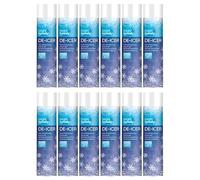 Bright & Homely De-Icer Spray (12x 600ml) - Fast-Acting Car Deicer for Windscreens, Windows & Mirrors - Quick Defrost Formula for Winter Driving - Effective Ice Remover Spray for Vehicles (12)