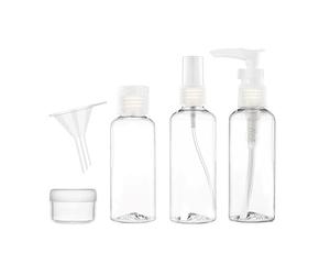 Bright & Homely Travel Bottel Set 5PCS, Travel Bottles Set for Toiletries Empty Refillable Travel Bottles Clear Plastic Travel Liquid Containers