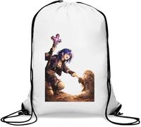 Bright Hope in Dark Times Gym Sack Casual Drawstring Bag White