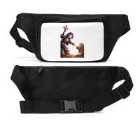 Bright Hope in Dark Times Unisex Waist Bag Black