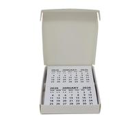 Bright Ideas 2026 Pack of 25 Calendar Tabs Insert for School Crafts. Ideal for the Classroom. Calendar Tear Off - Each Page 1 Month