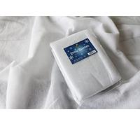 Bright Ideas Artificial Fake Snow Festive Blanket for Festive Crafts, Snow Drape, Christmas Nativity Soft White Blanket, White Imitation Snow Blanket, 36” x 96” (91.44 cm x 244 cm)