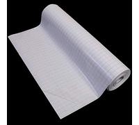 Bright Ideas Book Covering Film Clear 330mm x 25m Roll, Water Based Self Adhesive with Cutting Grid. Book Cover Protector Film Roll. BI9016.
