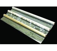 Bright Ideas Christmas Cellophane - PK03 Rolls 70cm x 2m, Wrap Film Sheets Gift Wrapping Paper for Bouquet Gift Hamper Basket Wrapping, Gold Star, Silver Star & White Snowflake Cellophane. BI0208.