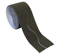 Bright Ideas Corrugated Border Roll for School Displays, Black, 10cm x 7.5m. BI7890.
