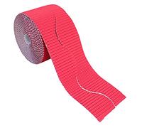 Bright Ideas Corrugated Border Roll for School Displays, Magenta, 57mm x 7.5m (15m When Split), BI7895