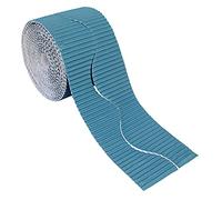 Bright Ideas Corrugated Border Roll for School Displays, Teal, 10cm x 7.5m. BI7894.