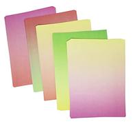 Bright Ideas Duotone Paper. Sheet Size: A4 29.7cm x 21cm, Pack of 100 Sheets. 90gsm Stationery Paper and Cardstock for Arts and Crafts, Ideal for Schools, Home Crafting and Kids Scrapbooking. BI1020.