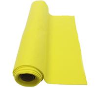 Bright Ideas Felt Roll - Yellow. Sheet Size: 45cm x 2.5m, 1.4mm Soft Thick Wool and Synthetic Felt Supplied on The Roll. Ideal for Craftwork Sewing, Patchwork and Arts & Crafts. BI8080.