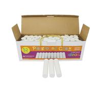 Bright Ideas Giant Playground Chalk, White, 52 chalks, 10cm, BI8015