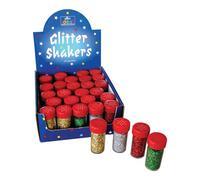 Bright Ideas Glitter Shakers CDU 18g Assorted (Pack of 30) AR01715
