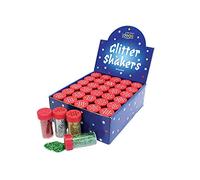 Bright Ideas Glitter Shakers Display Box 30 x 18g Assorted Glitter Colours